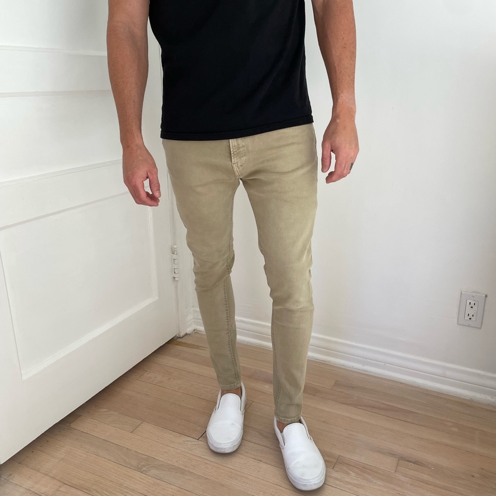 Zara Tan Jeans